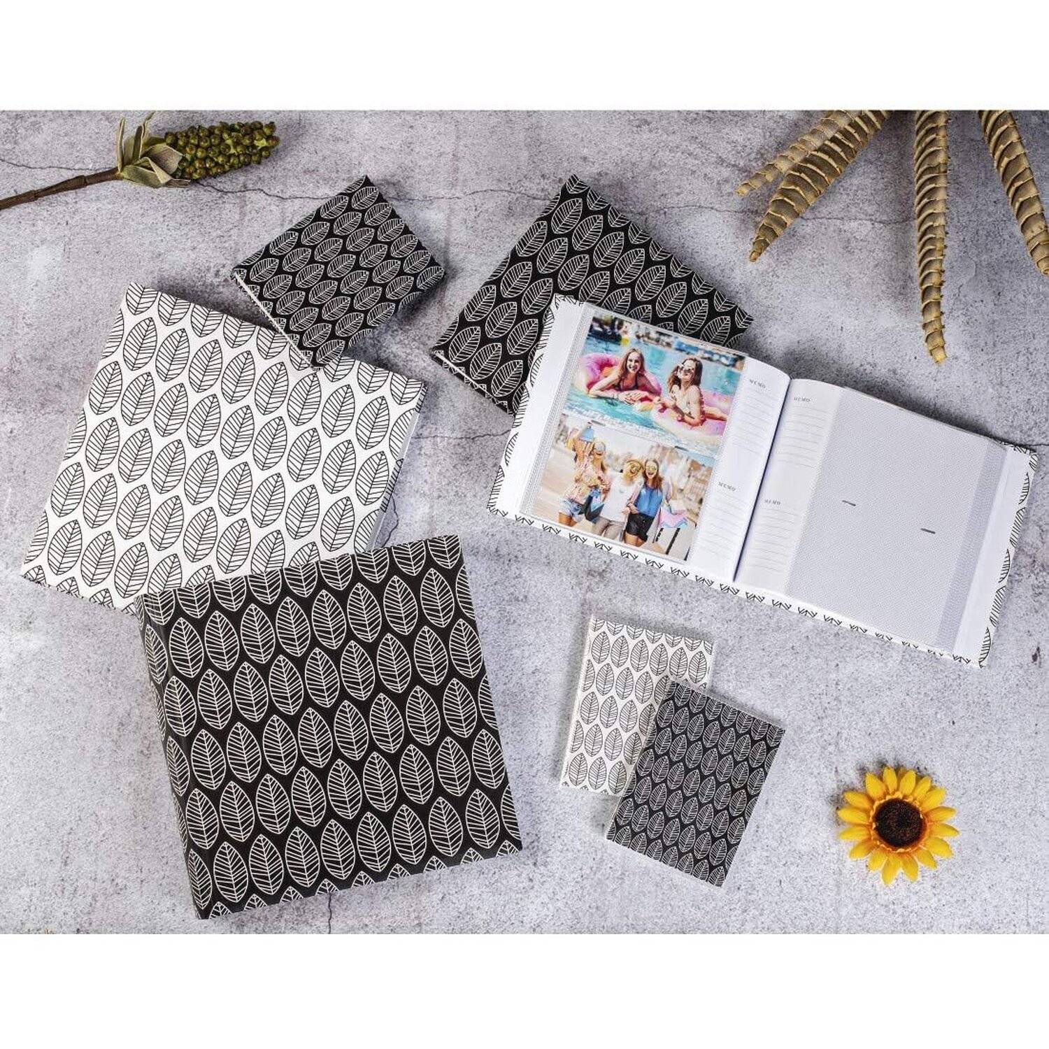Hama 00002222 2222 Fotoalbum (B x H) 22.5 cm x 22.5 cm Schwarz, Weiß 100 Seiten