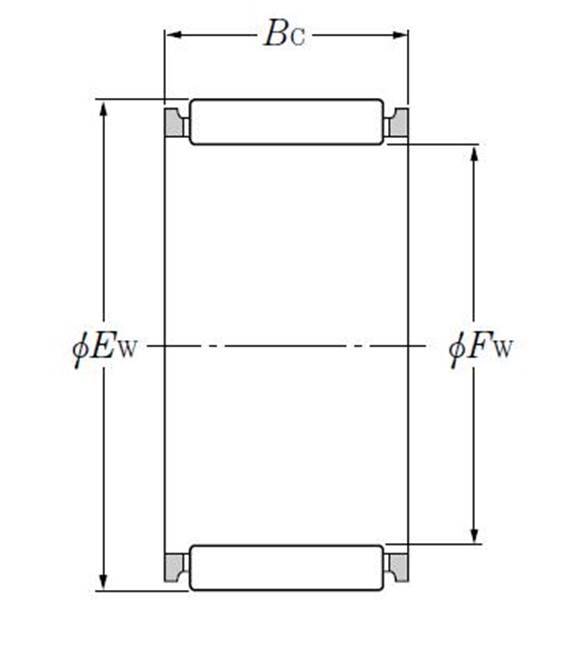 Nadelkranz K 15X19X17 NTN 15x19x17 mm
