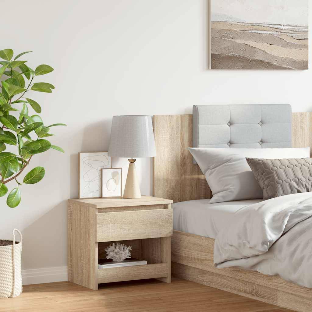 vidaXL Nachttisch Sonoma-Eiche 40x30x39 cm Holzwerkstoff