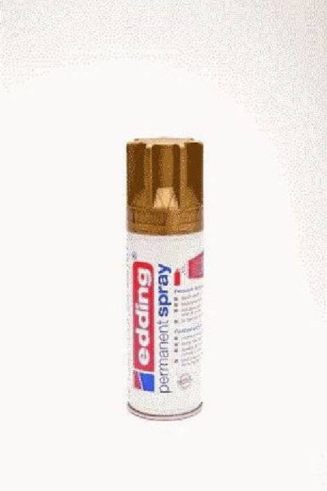 Acryl-Farblack Permanentspray reichgold seidenmatt