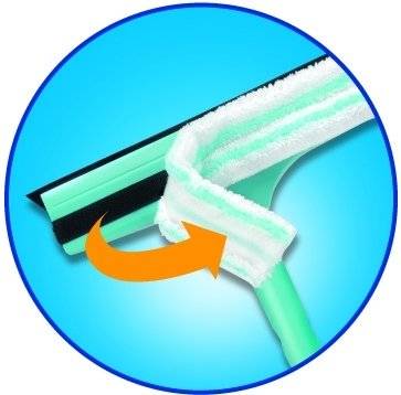 Leifheit Ersatzbezug Fensterwischer 3in1 Das 3in1 Ersatzvlies micro duo von