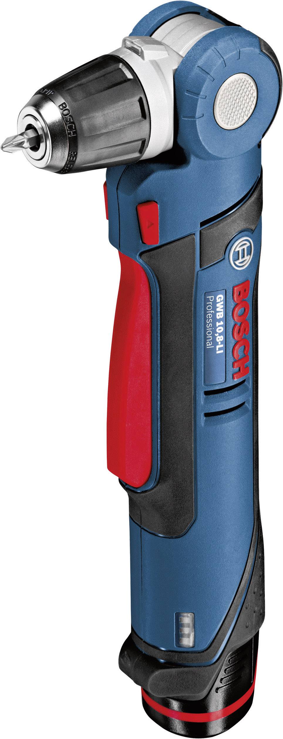 Bosch Akku-Winkelbohrmaschine GWB 10,8 LI in L-Boxx 0601390904 + 2 Akkus + L-Boxx