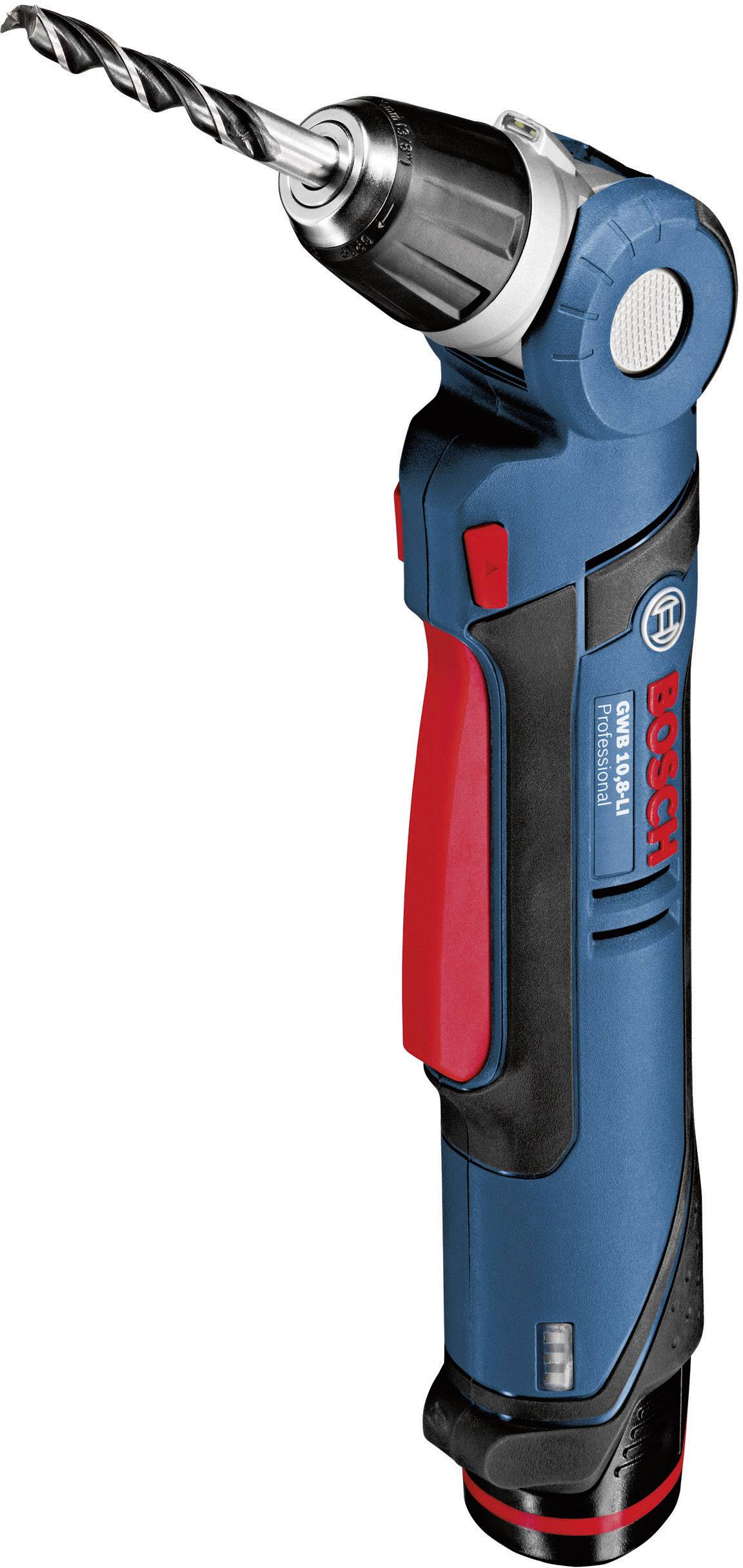 Bosch Akku-Winkelbohrmaschine GWB 10,8 LI in L-Boxx 0601390904 + 2 Akkus + L-Boxx