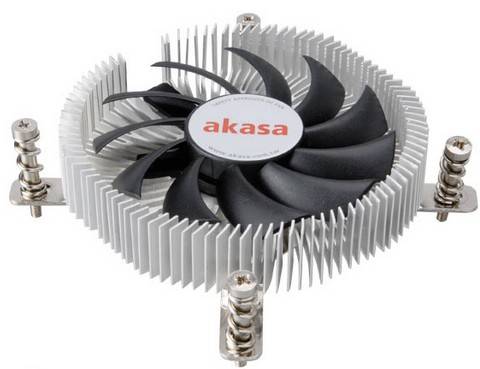 Akasa AK CC7129BP01 - Prozessor-Luftkühler - (für: LGA775, LGA1156, LGA1155, LGA1150)