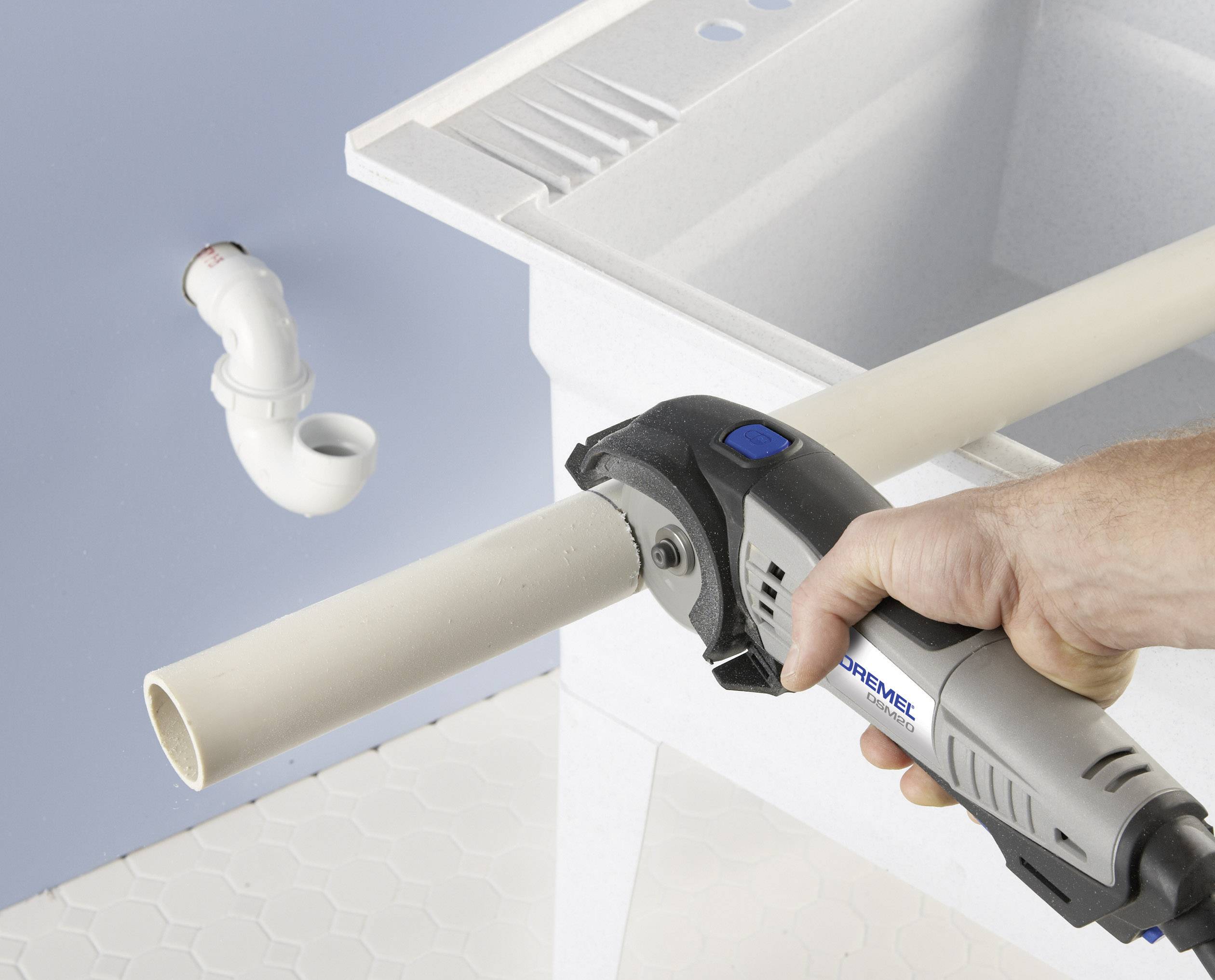 Dremel DSM 20-3/4 Mini-Kreissäge mit Zubehör, inkl. Koffer 8teilig 710 W