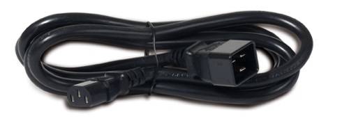APC Strom Anschlusskabel [1x Kaltgeräte-Buchse C13 - 1x Kaltgeräte-Stecker C20] 1.98 m Schwarz