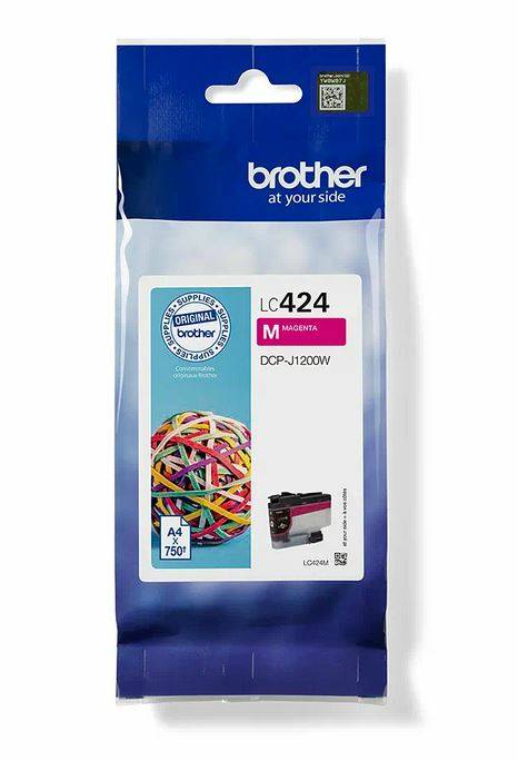 Brother Druckerpatrone LC-424M Original Magenta LC424M