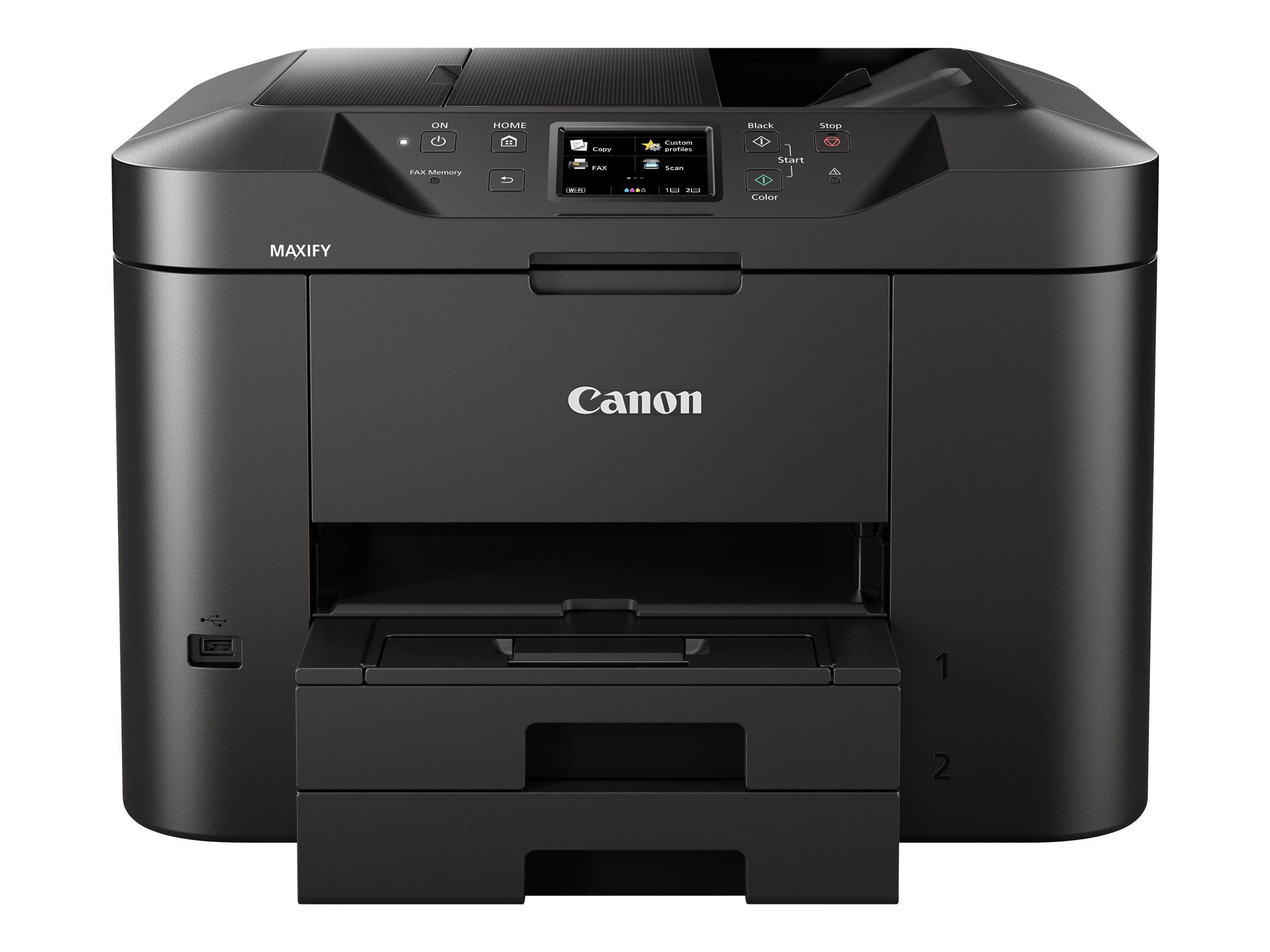 Canon MAXIFY MB2750 Multifunktionsdrucker Tintenstrahl Farbe A4 Drucker, Scanner, Kopierer, Fax LAN, WLAN, Duplex, ADF