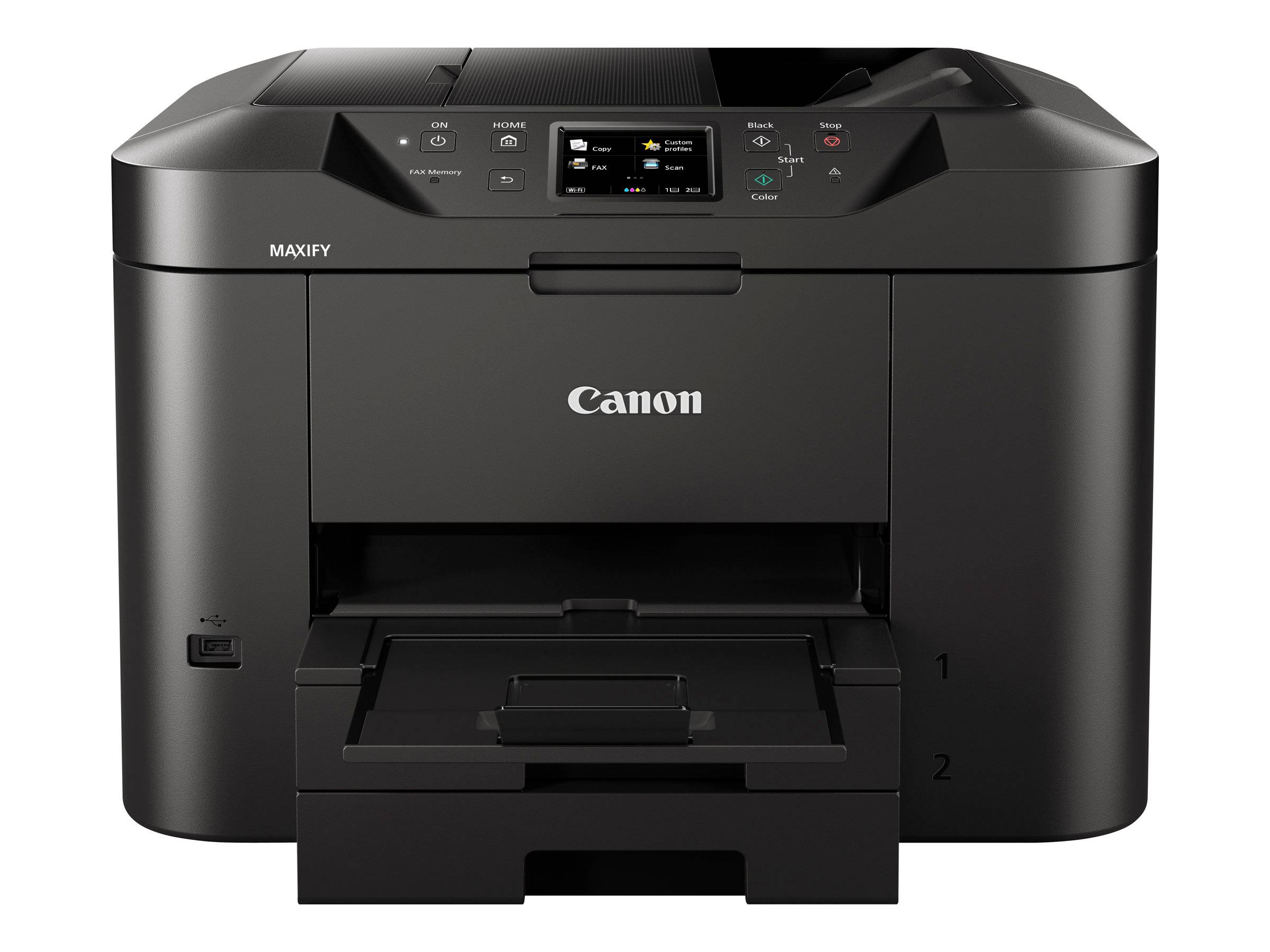 Canon MAXIFY MB2750 Multifunktionsdrucker Tintenstrahl Farbe A4 Drucker, Scanner, Kopierer, Fax LAN, WLAN, Duplex, ADF