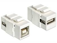 Delock USB 2.0 Adapter [1x USB 2.0 Buchse A - 1x USB 2.0 Buchse B] 1982627