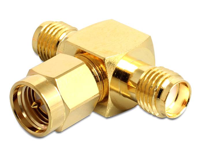 Delock 88711 SMA-Stecker - SMA-Buchse 1 St.