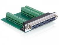 Delock 65319 D-SUB Buchsenleiste 180° Polzahl: 37, 39 1St.