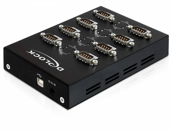DeLock USB 2.0 to 8 x Serial Adapter - Serieller Adapter