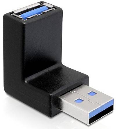 Delock USB 3.2 Gen 1 (USB 3.0) Adapter [1x USB 3.2 Gen 1 Stecker A (USB 3.0) - 1x USB 3.2 Gen 1 Buchse A (USB 3.0)] Adapter 0.00 m