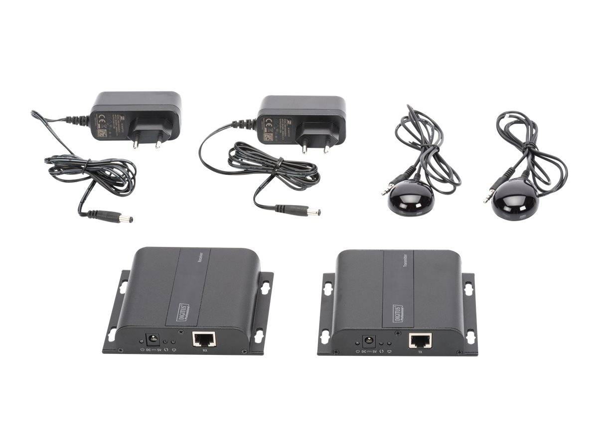 Digitus DS-55122 HDMI®, Infrarot Extender (Verlängerung) über Netzwerkkabel RJ45 120 m