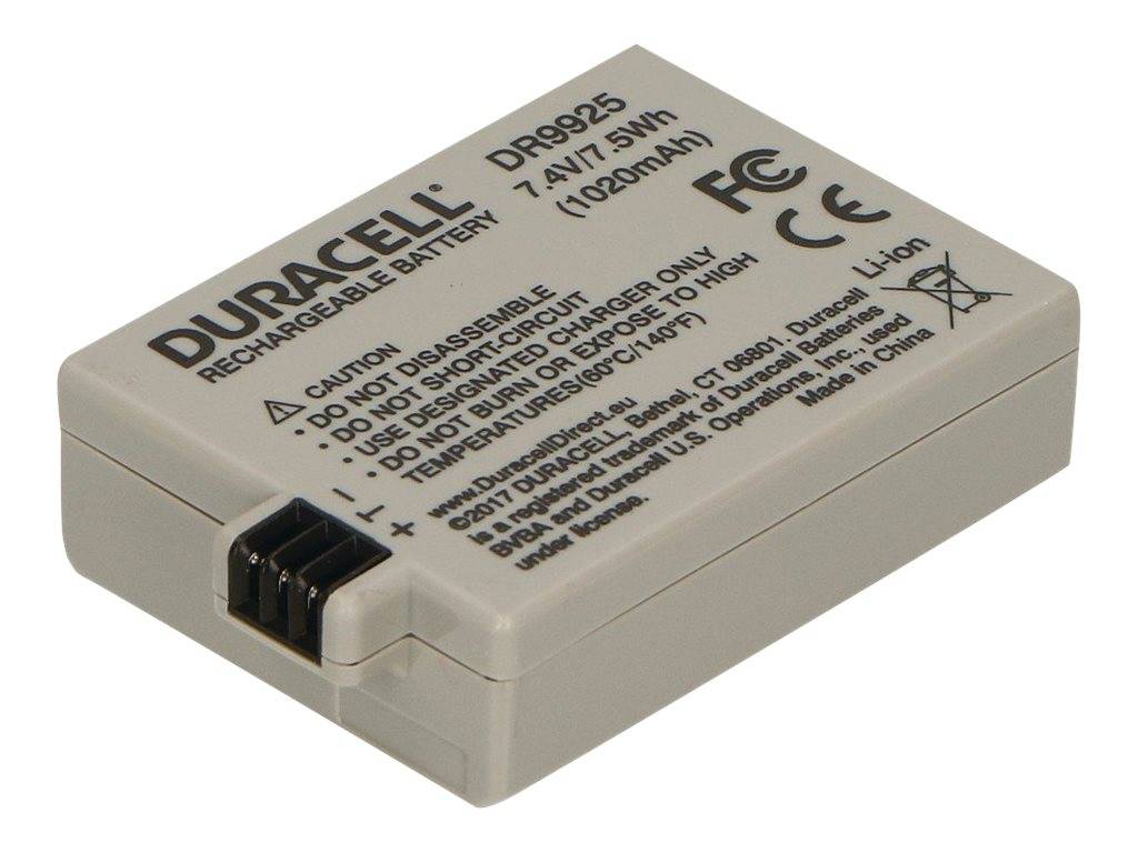 Duracell LP-E5 Kamera-Akku ersetzt Original-Akku (Kamera) LP-E5 7.4 V 1020 mAh