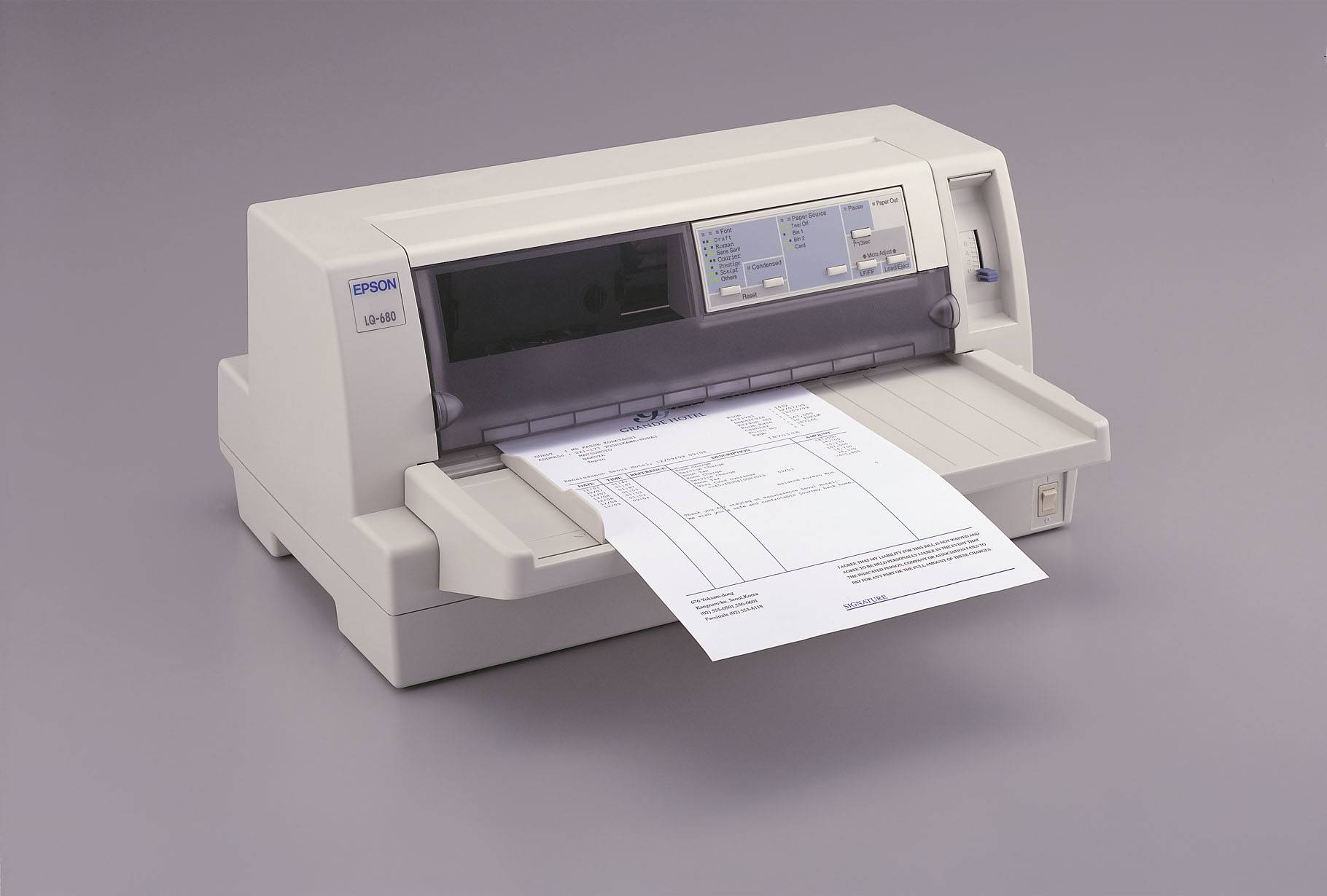 Epson LQ 680Pro - Drucker - s/w - Punktmatrix - 305 x 420 mm, 305 mm (Breite)