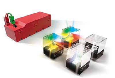 fischertechnik 533877 PLUS LED-Set Experimentier-Box ab 7 Jahre
