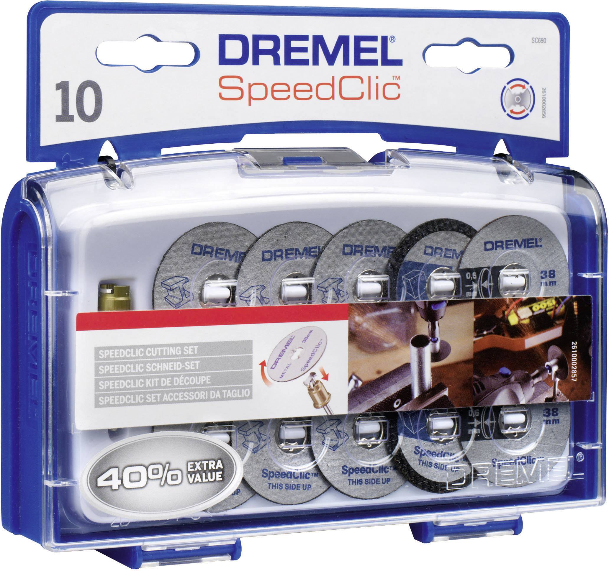 Dremel SC690 2615S690JA Trennscheiben-Set 38 mm 1 Set Metall, Kunststoff