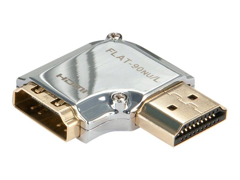 LINDY 41508 HDMI Adapter [1x HDMI-Buchse - 1x HDMI-Stecker] Silber