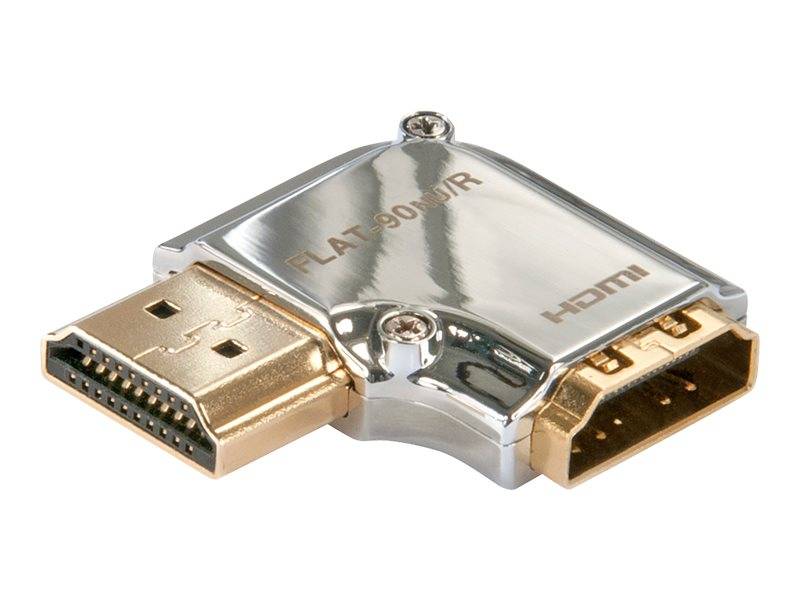 LINDY 41507 HDMI Adapter [1x HDMI-Buchse - 1x HDMI-Stecker] Chrom