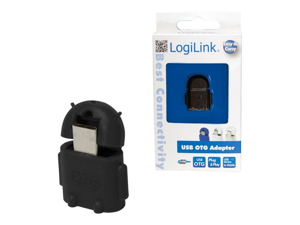 LogiLink - Datenadapter - USB (W) bis Micro-USB Typ B (M)