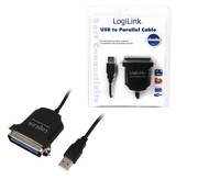 LogiLink - Parallel-Adapter - USB 2.0 - parallel