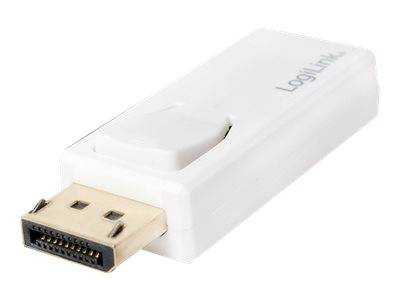 LogiLink CV0100 DisplayPort / HDMI Adapter [1x DisplayPort Stecker - 1x HDMI-Buchse] Weiß