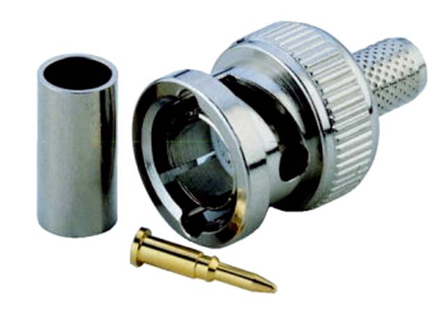 Lupus Videoanschluss BNC M Koax Adapter Antenne/TV Netzwerk Koaxial 6 m Schwarz Edelstahl