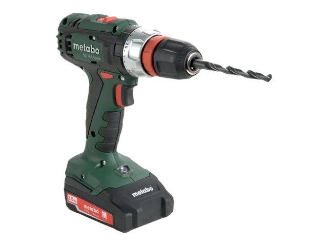 Metabo BS 18 L Quick 602320500 Akku-Bohrschrauber 18 V 2 Ah Li-Ion inkl. 2. Akku, inkl. Koffer