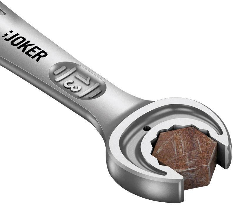 Wera 05073290001 Joker Knarren-Ring-Maulschlüssel-Satz 4teilig Schlüsselweite (Metrisch) 10 - 19mm