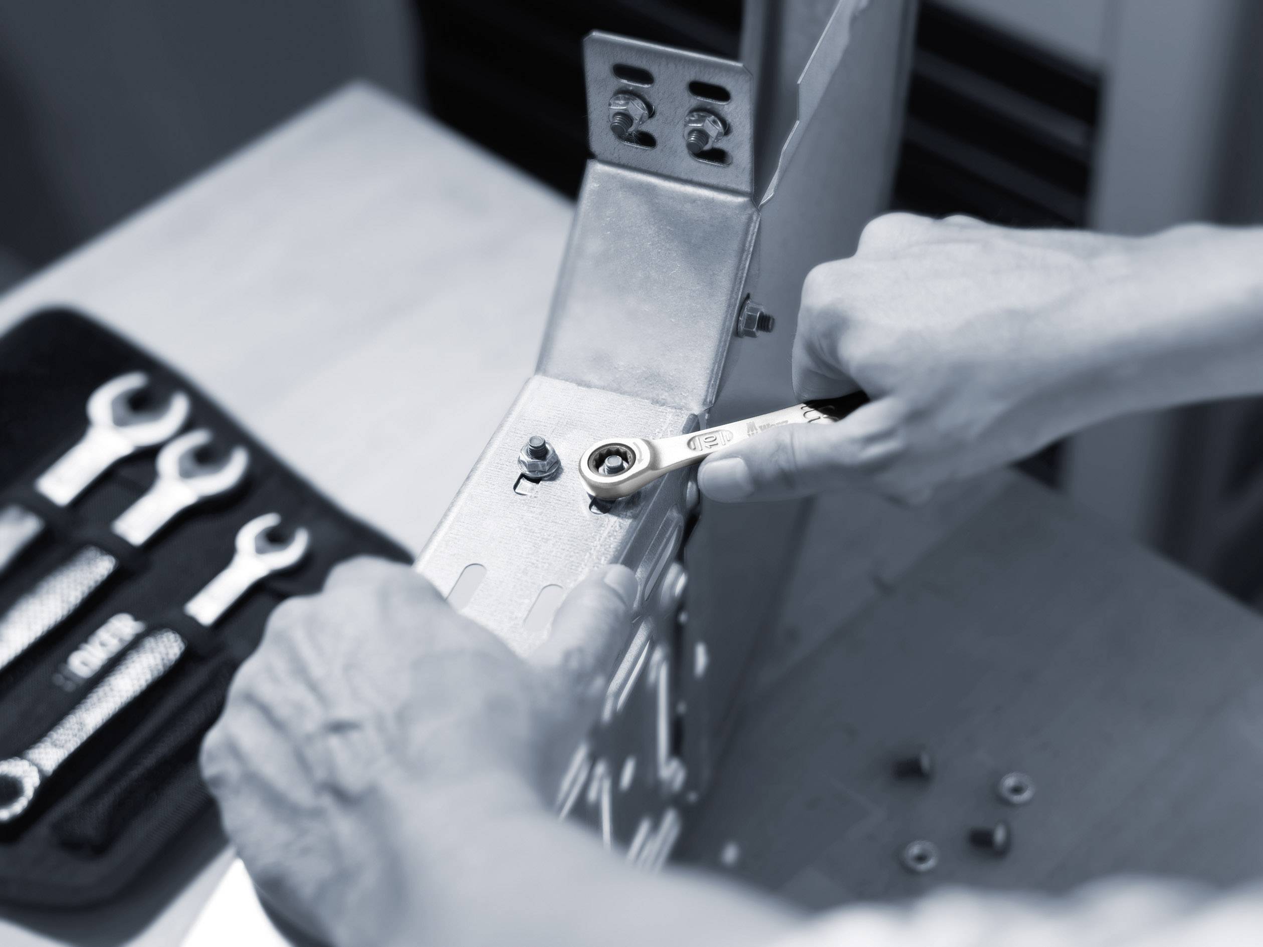 Wera 05020022001 Joker Knarren-Ring-Maulschlüssel-Satz 6teilig Schlüsselweite (Metrisch) 8 - 32 mm