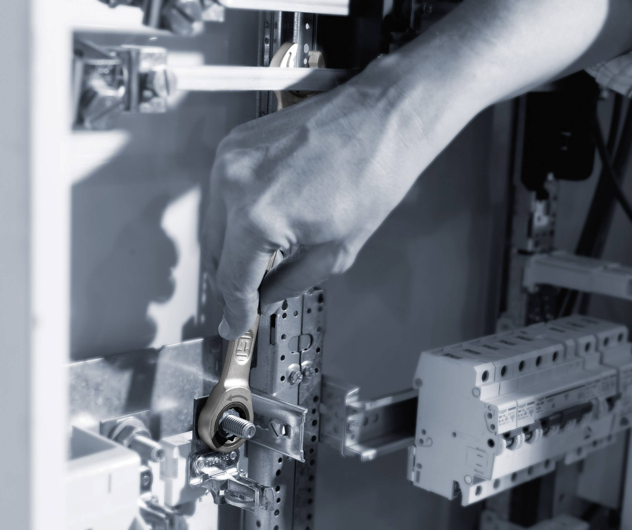 Wera 05073277001 Joker Knarren-Ring-Maulschlüssel Schlüsselweite (Metrisch) 17mm