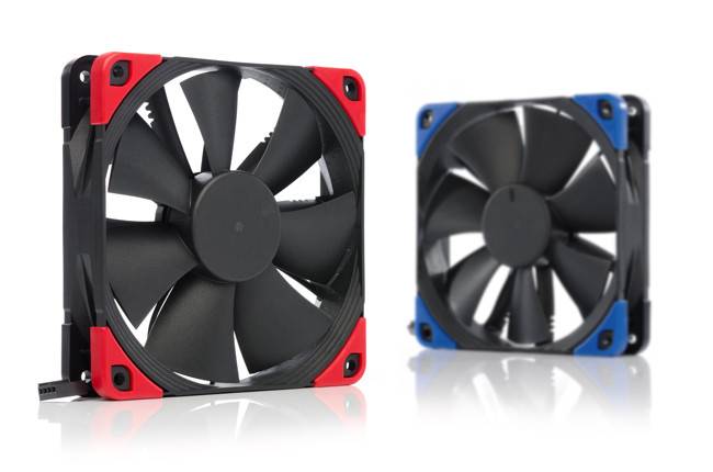 Noctua NF-F12 PWM Chromax.Black.Swap PC-Gehäuse-Lüfter (B x H x T) 120 x 120 x 25 mm
