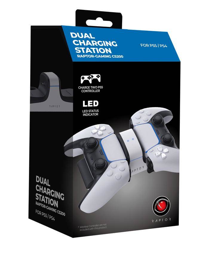 Raptor Gaming CS200, Indoor, USB, Schwarz, Weiß