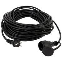 REV 0065509 Strom Verlängerungskabel 16 A Schwarz 50.00 m H05RR-F 3G 1,5 mm²