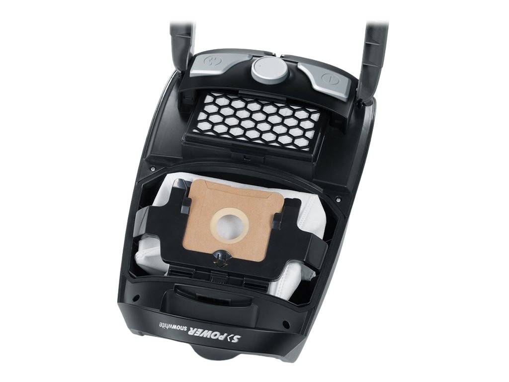 Severin S Power snowwhite Staubsauger 750 W mit Staubbeutel, inkl. Parkettbürste