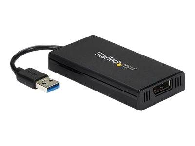 StarTech.com USB 3.0 auf Displayport Adapter - Externe Monitor Grafikkarte DisplayLink zertifiziert - Ultra HD 4k -