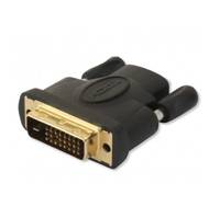 TECHly IADAP-DVI-HDMI-F DVI / HDMI Adapter [1x DVI-Stecker 24+1pol. - 1x HDMI-Buchse] Schwarz