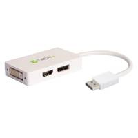 Techly Adapter - DisplayPort auf DVI/HDMI/DisplayPort