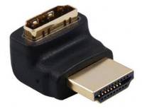 HDMI Adapter Stecker/Buchse 90° -- Multimedia Video-Komponenten TV,