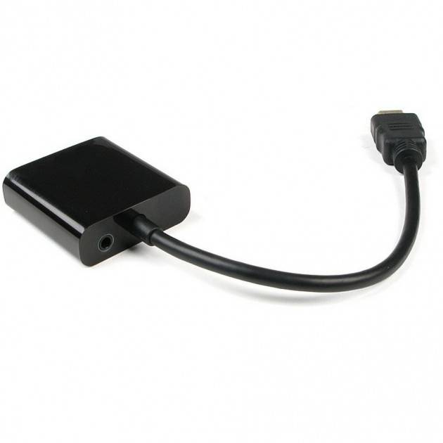TECHly AV Konverter IDATA-HDMI-VGA2A [HDMI - VGA, Klinke]