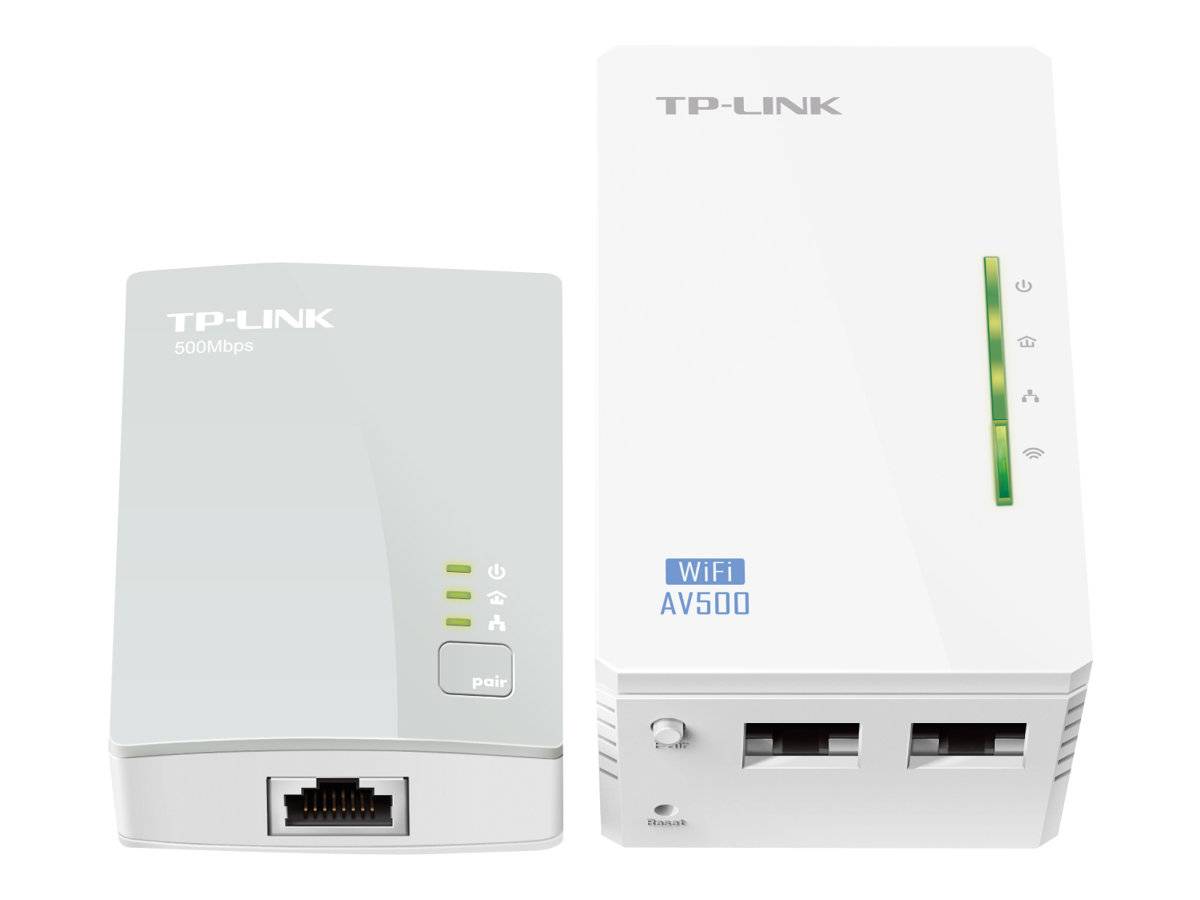 TP-LINK TL-WPA4220KIT Powerline WLAN Starter Kit TL-WPA4220KIT 600 MBit/s