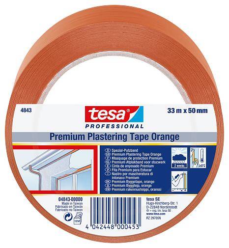 Putzband Winterband 4843 30mm x 33m orange
