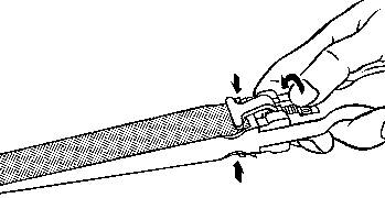 RONA 816582 Schnell-Spann-Schmirgelfeile 26mm Länge 270mm 1 Set