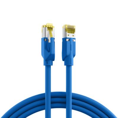 EFB RJ45 Patchkabel S/FTP,Cat.6A,TM31,UC900,2m,blau