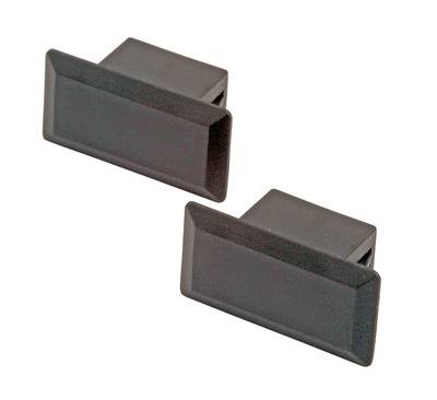 Blindstopfen Kunststoff schwarz für Bohrungen, E2000®/SC simplex/LC duplex Glasfaserverkabelung +