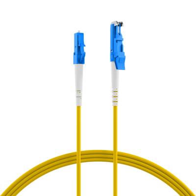 Simplex LWL Patchkabel E2000®-LC OS2 3m -- 3,0mm Gelb 9/125µm Glasfaserverkabelung Glasfaser OS2