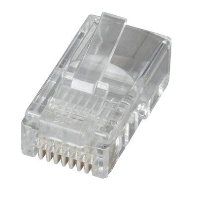RJ45 Stecker UTP, Cat.6 -- VPE 100 Kupferverkabelung + Zubehör RJ