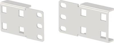 PDU-Halter 1-fach für PRO, Set 2 Stück -- RAL7035 Netzwerk-Infrastruktur